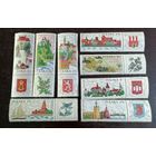 Польша 1969 города гербы