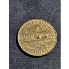 Жетон Shell История воздухоплавания. Алкок и Браун 1919