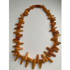 Янтарь Бусы янтарные  Иголочка