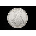 5 франков 1881 г, Швейцария. "Стрелковый фестиваль во Фрибуре". Редкая!