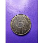 Германия ФРГ 5 пфеннигов 1990 J