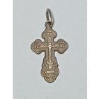 Крестик серебро  925 проба .Распродажа с рубля !