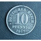 10 пфенниг 1917 А  Германия (магнитится)