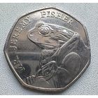 Великобритания 50 пенсов, 2017 150 лет со дня рождения Беатрис Поттер, Джереми Фишер 4-7-24