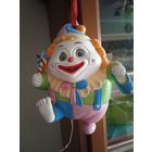Клоун игрушка заводная. Винтаж. Европа.