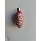 Елочная игрушка шишка СССР