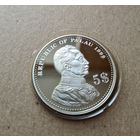 Республика Палау, Германская Юго-Западная Африка 5 долларов 1999 (серебро), REPUBLIC OF PALAU 1999 DEUTCH SUDWESTAFRIKA 5$