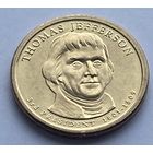1 доллар, 3-й президент США Томас Джефферсон