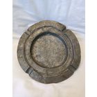 Трофейная немецкая пепельница с готическим шрифтом из отеля  Waldhof St. Ingbert-Schuren ОБМЕН!