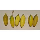 Елочные мини игрушки Кукуруза из теребовлянского набора Малютка