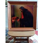 В. Счастный "Худ. Веремьев", 1985г. холст масло. торг