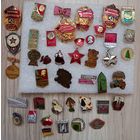 Значки разные 40 штук.Есть Тяжелые