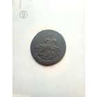 2 копейки 1765 года перечекан ММ