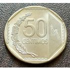 Перу 50 сентимо, 2021    ( 1-1-3 )