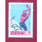 СССР.  100 лет I Интернационалу - международной организации пролетариата. ( 1 марка ) 1964 года. 2-12.