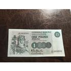 Шотландия 1 фунт образца 1985 года UNC p211c