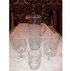 Сервиз прозрачный