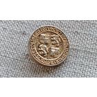 Пуговица с изображением монеты испанской доблы