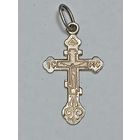 Крестик серебро  925 проба .