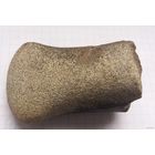 Часть каменного топорика.