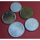 Старая Япония 5 монет