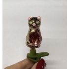 Елочная игрушка КОШКА МУРЕНКА сказка Серебряное копытце СССР