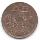 5 сантимов 1922. Латвия