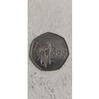 Сан томе и Принсипи 1000 добрас 1997