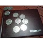 Альбом для монет на 72 крупные монеты+5 монеток Скандинавии- Бонус! Размер альбома 20,5х15см.