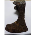 Старинный железный топор-борода