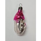 Ёлочная игрушка ,,Грибы'' 7 см. СССР.