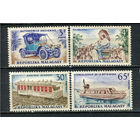 Малагасийская республика - 1966 - Транспорт - [Mi. 550-553] - полная серия - 4 марки. MNH.  (Лот 89Gg)-T2P29