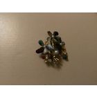 Брошь Букет Нат камень Англия винтаж