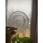 Винтажные чудесные стеклянные блюдца в идеальном состоянии