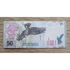 Werty71 Аргентина 50 песо 2018 UNC банкнота Андский кондор