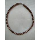 Бусы- колье .Винтаж. Имитация жемчуга.40 см.