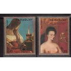 Парагвай-1971,(Мих.2162,2165)  **   ,  Искусство, Живопись,