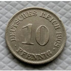 10 пфеннинг 1908 A