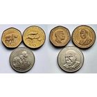 Танзания, набор из 3 монет, UNC