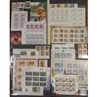 Марки России 1992, неполный годовой комплект марок, блоков, малых листов