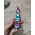 Елочная советская игрушка девочка