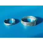 2 серебряных кольца (одним лотом)