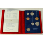 Нидерланды, годовой набор монет (Голландия) 1994 год, 5+10+25 центов 1+2,5 гульдена + жетон, Proof.
