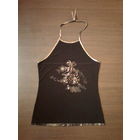 Нарядная майка с золотистым кантом,40-44 р