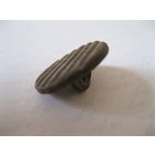 Большая старинная гражданская пуговица из олова.