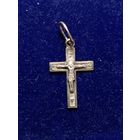 Серебряный крестик , 925 проба .