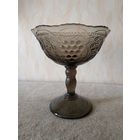 Вазочка для варенья, цветное стекло. Стеклозавод "Неман", 50-60-е годы прошлого столетия.(1).