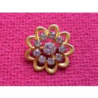 Брошь брошка СССР Винтаж позолота