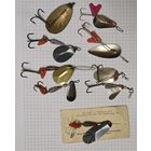 Блесны СССР вертушки Свирь, муза, трофимовская,байкал , канада и другие одним лотом все что на фото