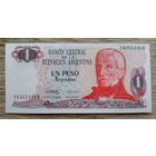 Werty71 Аргентина 1 песо 1983 - 1984 UNC банкнота